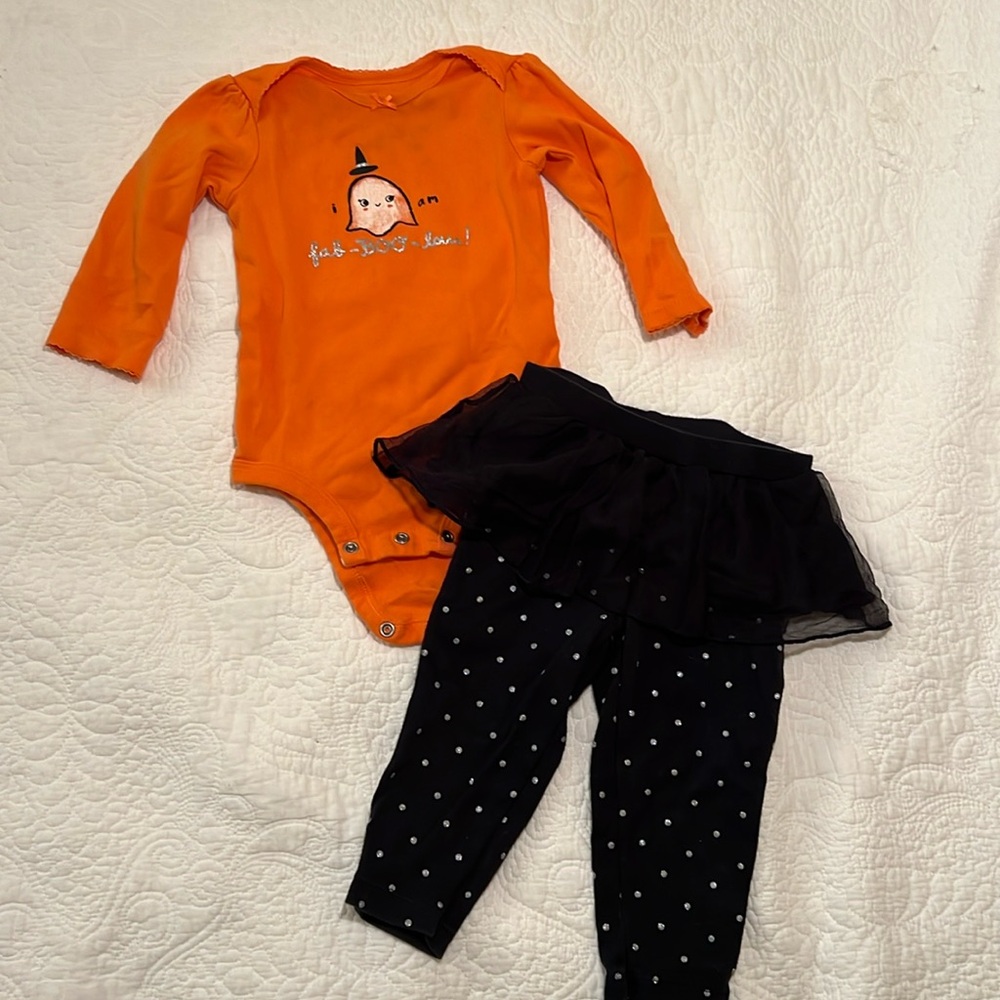 Fab-BOO-lous Onesie and tutu-pants | 9-12M 👻
